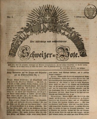 Der aufrichtige und wohlerfahrene Schweizer-Bote (Der Schweizer-Bote) Donnerstag 3. Februar 1831