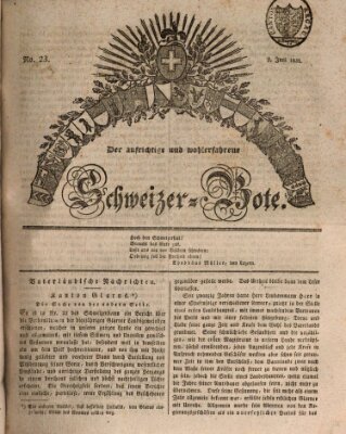 Der aufrichtige und wohlerfahrene Schweizer-Bote (Der Schweizer-Bote) Donnerstag 9. Juni 1831