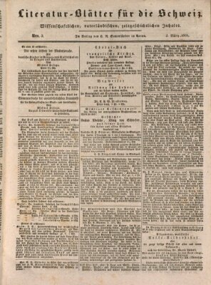Der Schweizer-Bote Mittwoch 2. März 1836