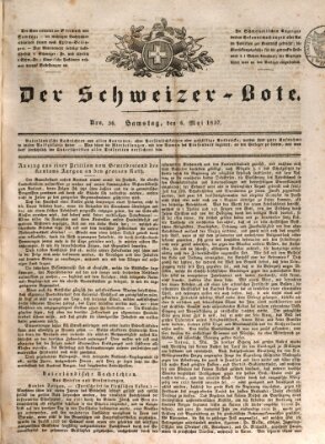 Der Schweizer-Bote Samstag 6. Mai 1837