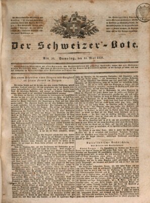 Der Schweizer-Bote Samstag 13. Mai 1837