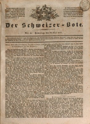 Der Schweizer-Bote Samstag 20. Mai 1837