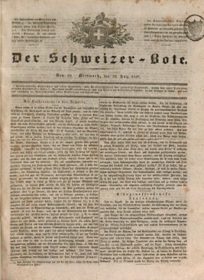 Der Schweizer-Bote Mittwoch 30. August 1837