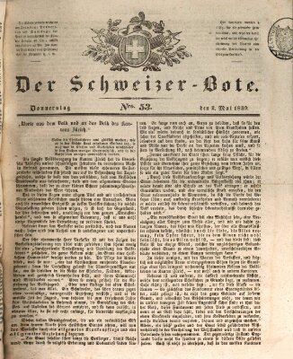 Der Schweizer-Bote Donnerstag 2. Mai 1839