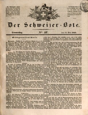 Der Schweizer-Bote Donnerstag 13. Mai 1841