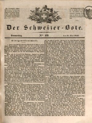 Der Schweizer-Bote Donnerstag 20. Mai 1841