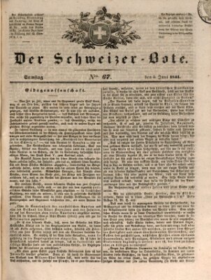 Der Schweizer-Bote Samstag 5. Juni 1841