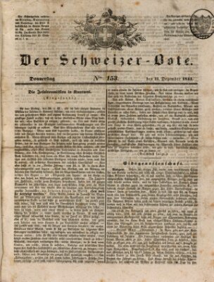 Der Schweizer-Bote Donnerstag 23. Dezember 1841