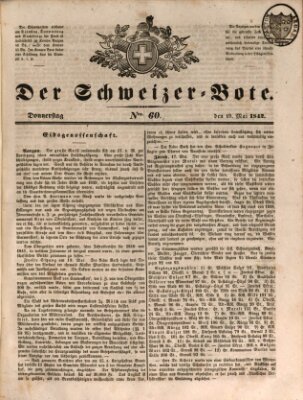 Der Schweizer-Bote Donnerstag 19. Mai 1842