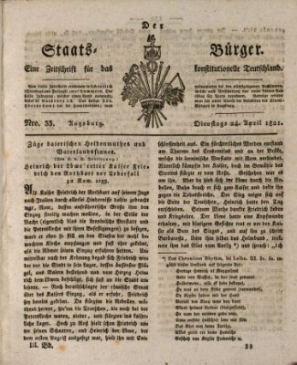 Der Staats-Bürger Dienstag 24. April 1821