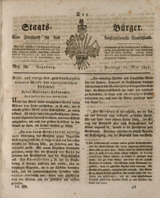 Der Staats-Bürger Freitag 11. Mai 1821