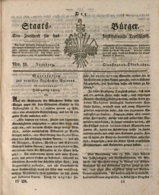 Der Staats-Bürger Dienstag 23. Oktober 1821