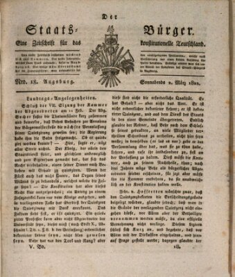 Der Staats-Bürger Samstag 2. März 1822