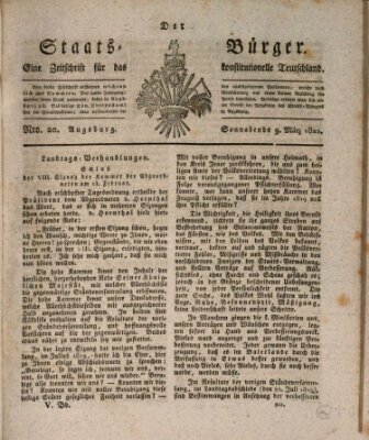 Der Staats-Bürger Samstag 9. März 1822