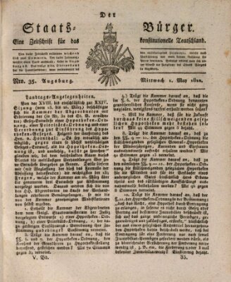 Der Staats-Bürger Mittwoch 1. Mai 1822