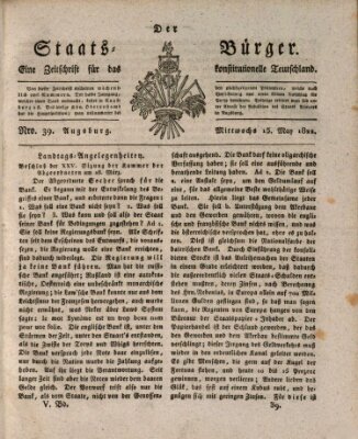 Der Staats-Bürger Mittwoch 15. Mai 1822