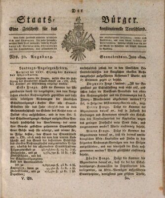 Der Staats-Bürger Samstag 22. Juni 1822