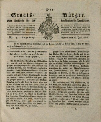 Der Staats-Bürger Mittwoch 15. Januar 1823