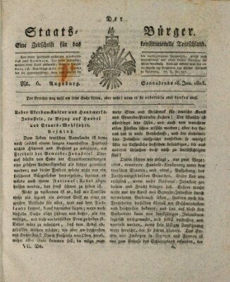 Der Staats-Bürger Samstag 18. Januar 1823