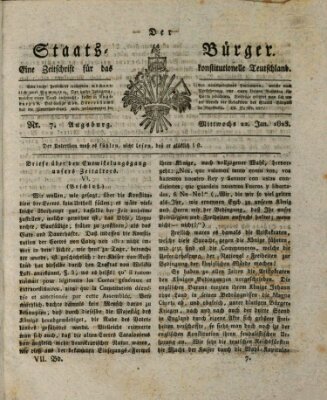 Der Staats-Bürger Mittwoch 22. Januar 1823