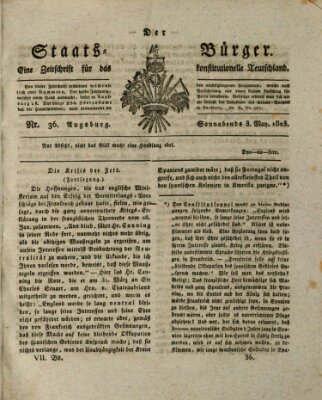 Der Staats-Bürger Samstag 3. Mai 1823