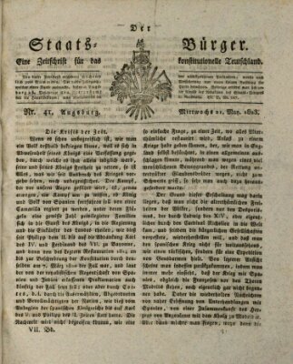 Der Staats-Bürger Mittwoch 21. Mai 1823