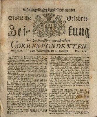 Staats- und gelehrte Zeitung des Hamburgischen unpartheyischen Correspondenten Mittwoch 27. Oktober 1802