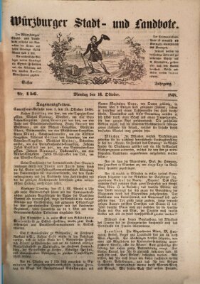 Würzburger Stadt- und Landbote Montag 16. Oktober 1848