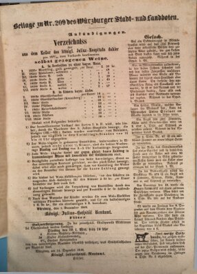 Würzburger Stadt- und Landbote Samstag 16. Dezember 1848