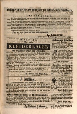 Würzburger Stadt- und Landbote Montag 12. März 1849