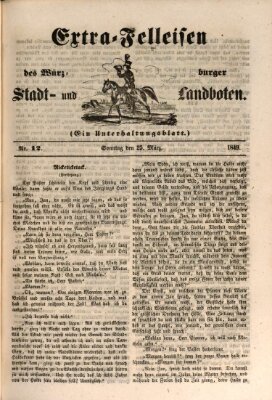 Würzburger Stadt- und Landbote Sonntag 25. März 1849