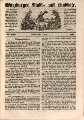 Würzburger Stadt- und Landbote Montag 7. Mai 1849