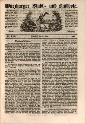 Würzburger Stadt- und Landbote Dienstag 8. Mai 1849