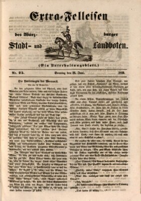 Würzburger Stadt- und Landbote Sonntag 24. Juni 1849