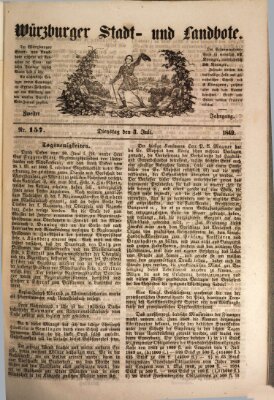 Würzburger Stadt- und Landbote Dienstag 3. Juli 1849