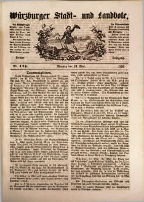 Würzburger Stadt- und Landbote Montag 13. Mai 1850