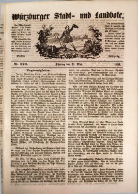 Würzburger Stadt- und Landbote Dienstag 21. Mai 1850