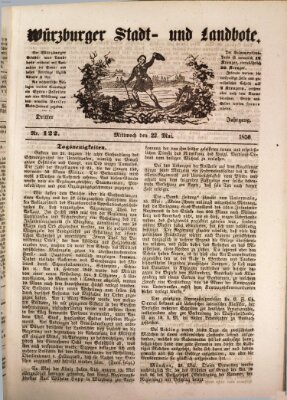 Würzburger Stadt- und Landbote Mittwoch 22. Mai 1850