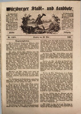 Würzburger Stadt- und Landbote Dienstag 28. Mai 1850