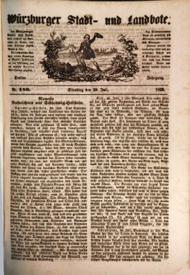 Würzburger Stadt- und Landbote Dienstag 30. Juli 1850