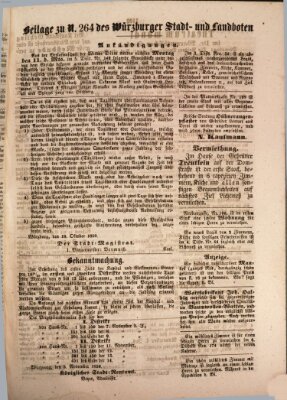 Würzburger Stadt- und Landbote Dienstag 5. November 1850