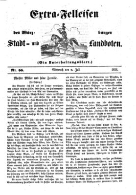 Würzburger Stadt- und Landbote Mittwoch 9. Juli 1851
