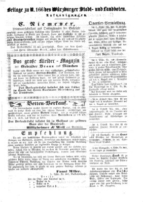 Würzburger Stadt- und Landbote Dienstag 13. Juli 1852