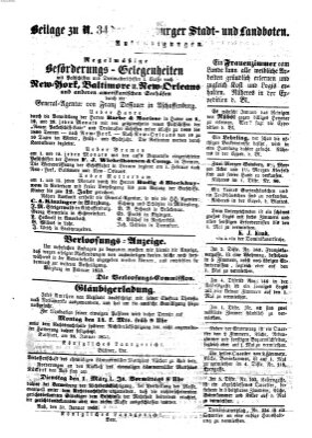 Würzburger Stadt- und Landbote Mittwoch 9. Februar 1853