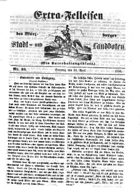 Würzburger Stadt- und Landbote Sonntag 24. April 1853