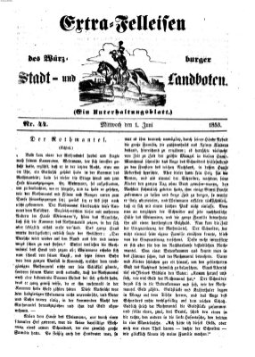 Würzburger Stadt- und Landbote Mittwoch 1. Juni 1853