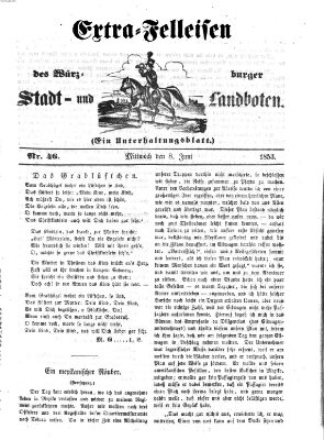 Würzburger Stadt- und Landbote Mittwoch 8. Juni 1853