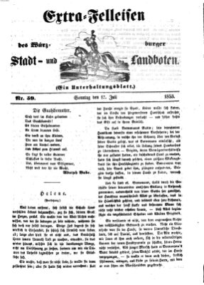 Würzburger Stadt- und Landbote Sonntag 17. Juli 1853