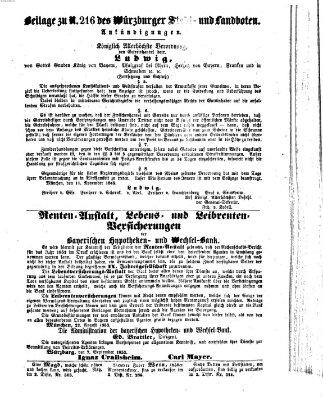 Würzburger Stadt- und Landbote Samstag 10. September 1853