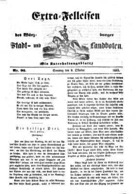 Würzburger Stadt- und Landbote Sonntag 9. Oktober 1853